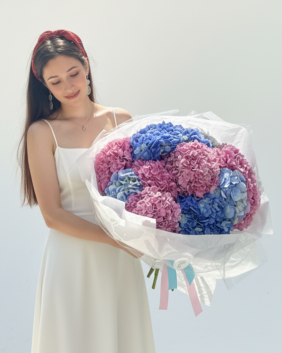 ไฮเดรนเยีย 11 ดอก