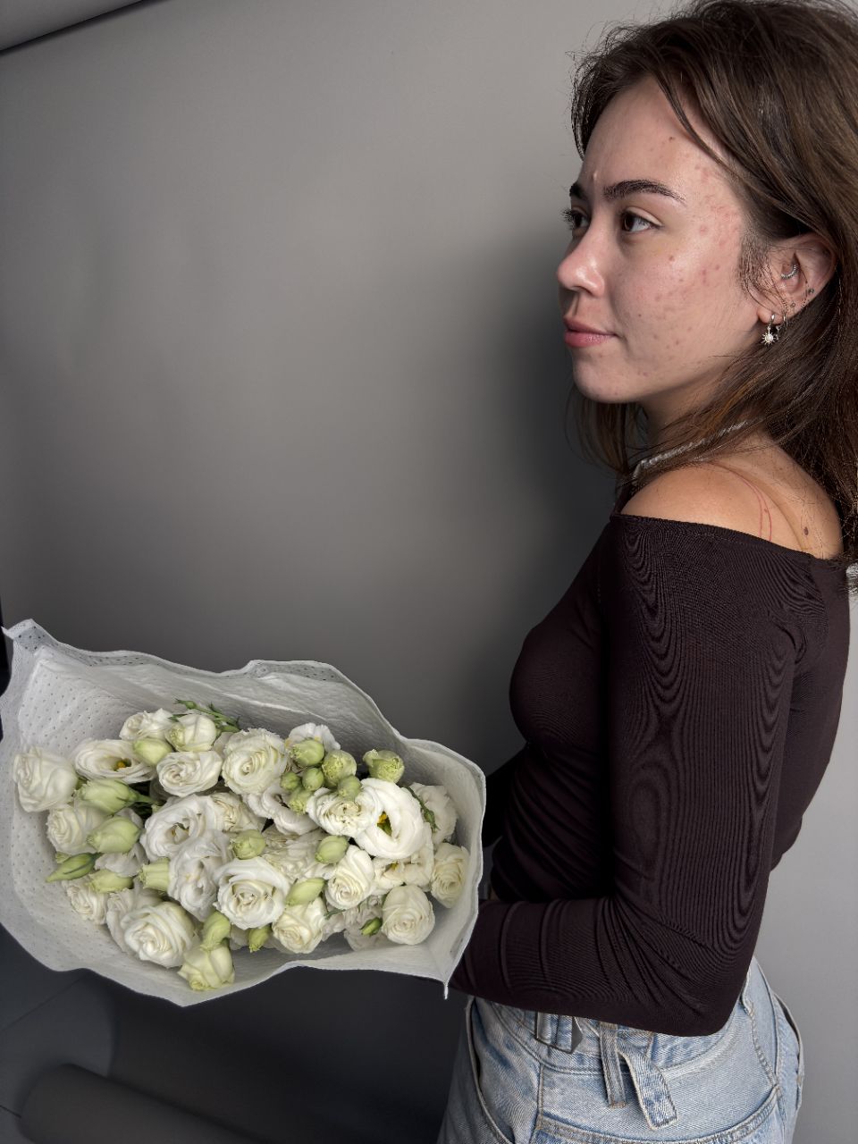 White eustoma