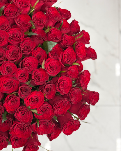 101 red rose
