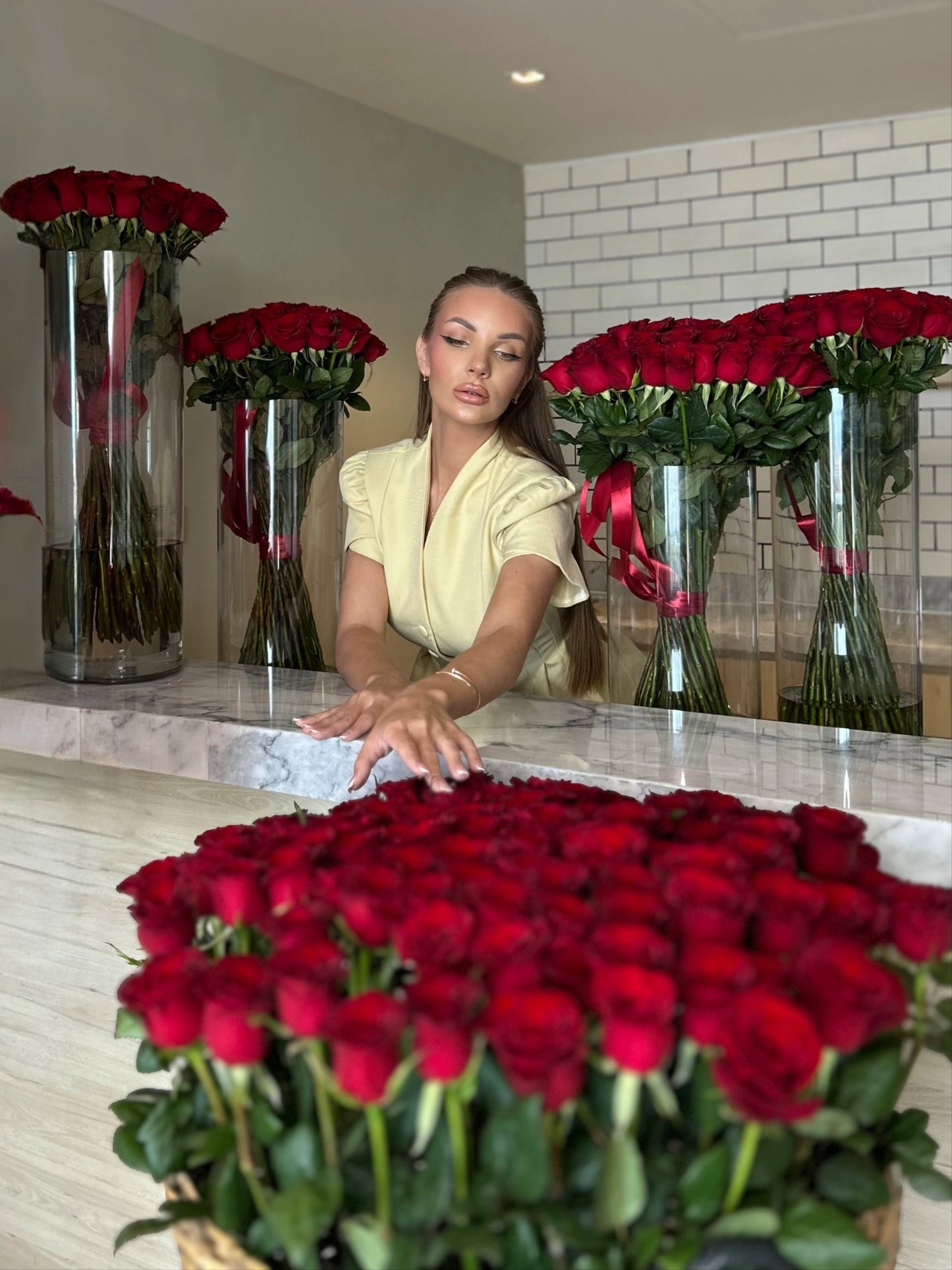 WOW Set with RED ROSE