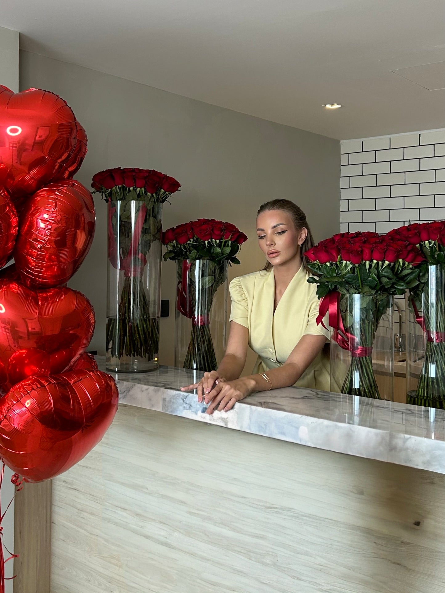 WOW Set with RED ROSE