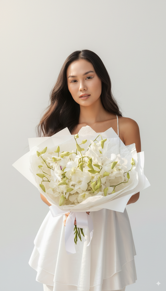 29 white orchid
