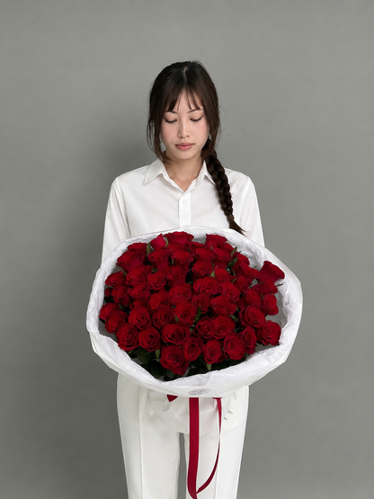 51 red rose