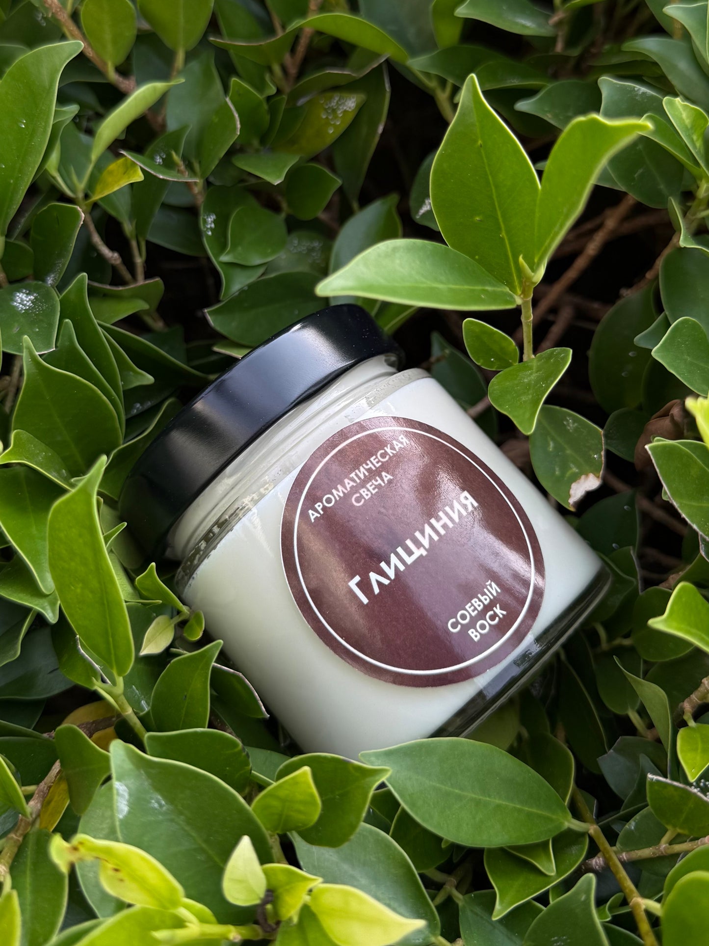 Ароматические свечи из натурального соевого воска