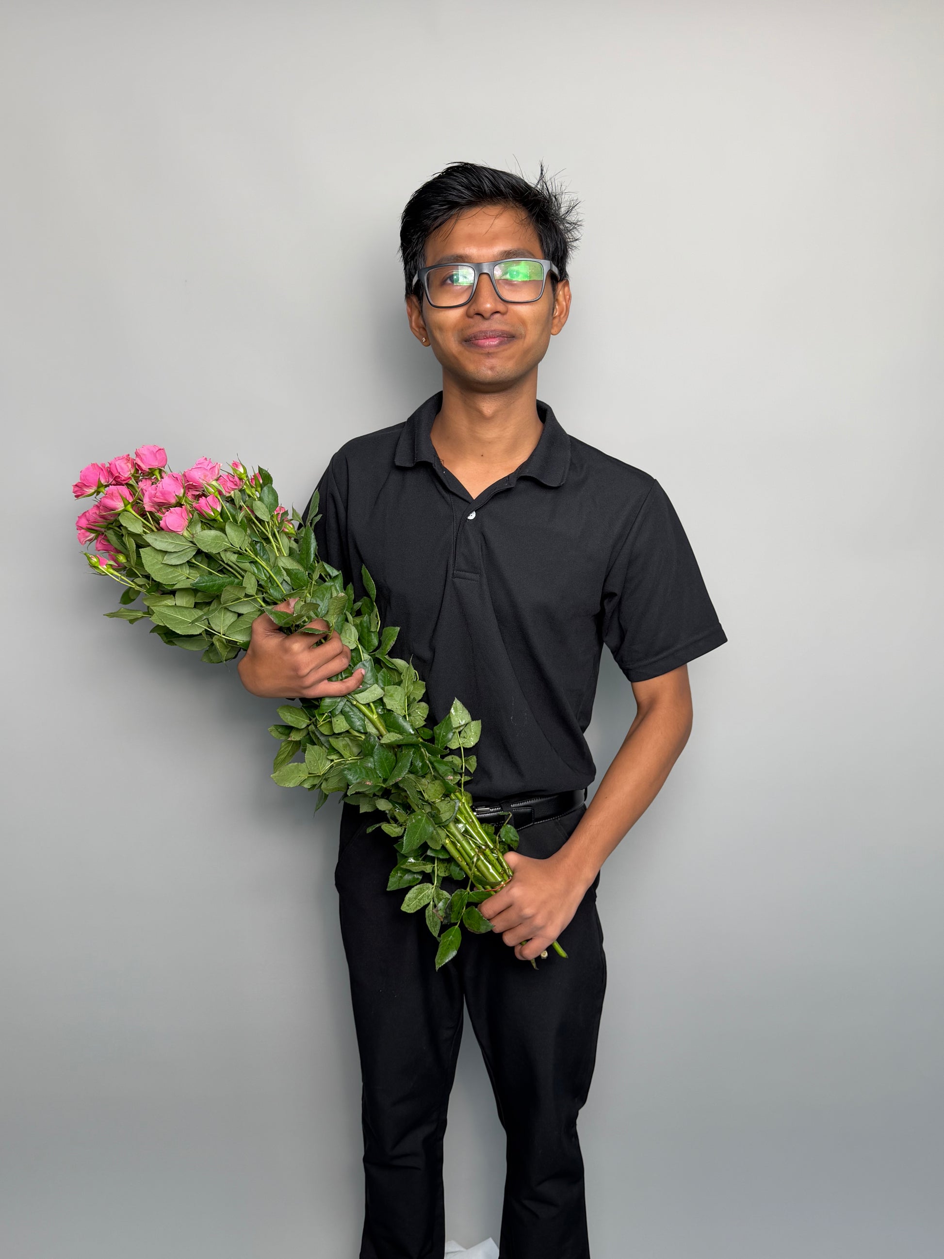 Pink Barbie bush roses by the pack at a wholesale price — LaLa Pattaya