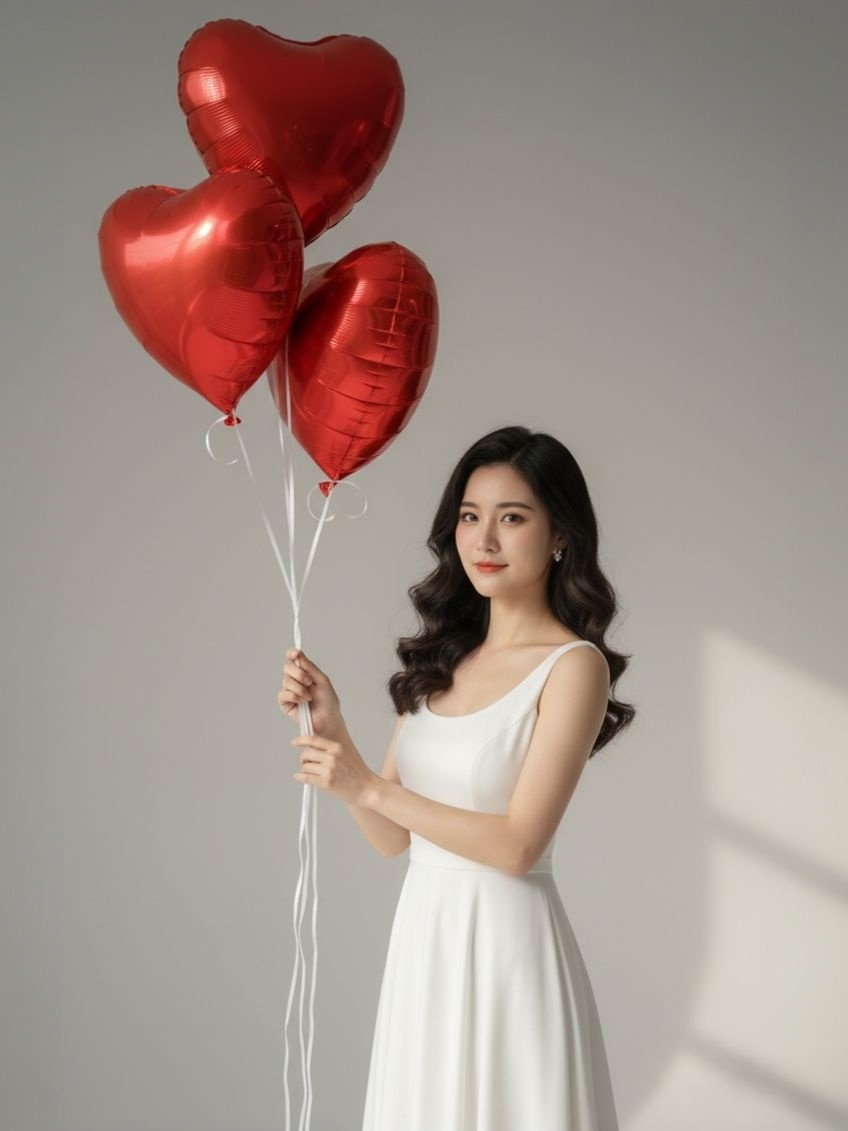 Heart balloons