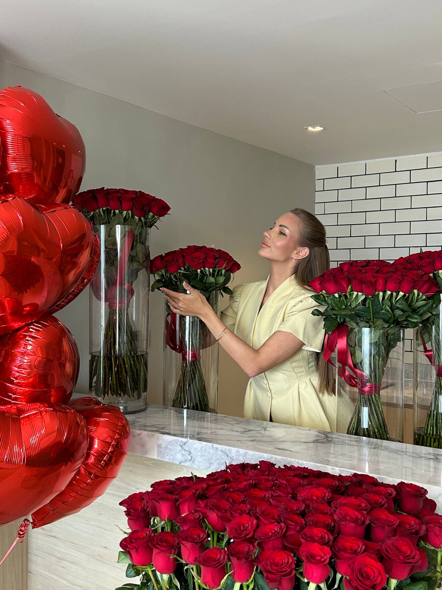 WOW Set with RED ROSE