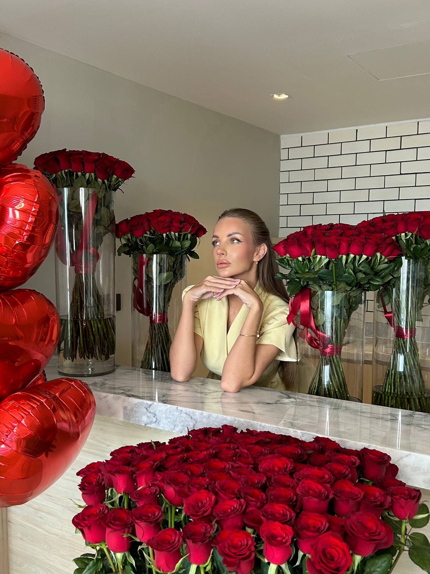 WOW Set with RED ROSE