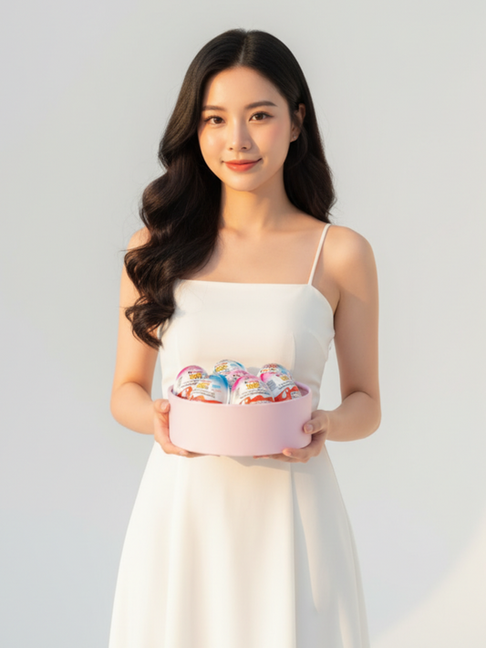 «Дофаминовая коробка»: 7 яиц Kinder Joy