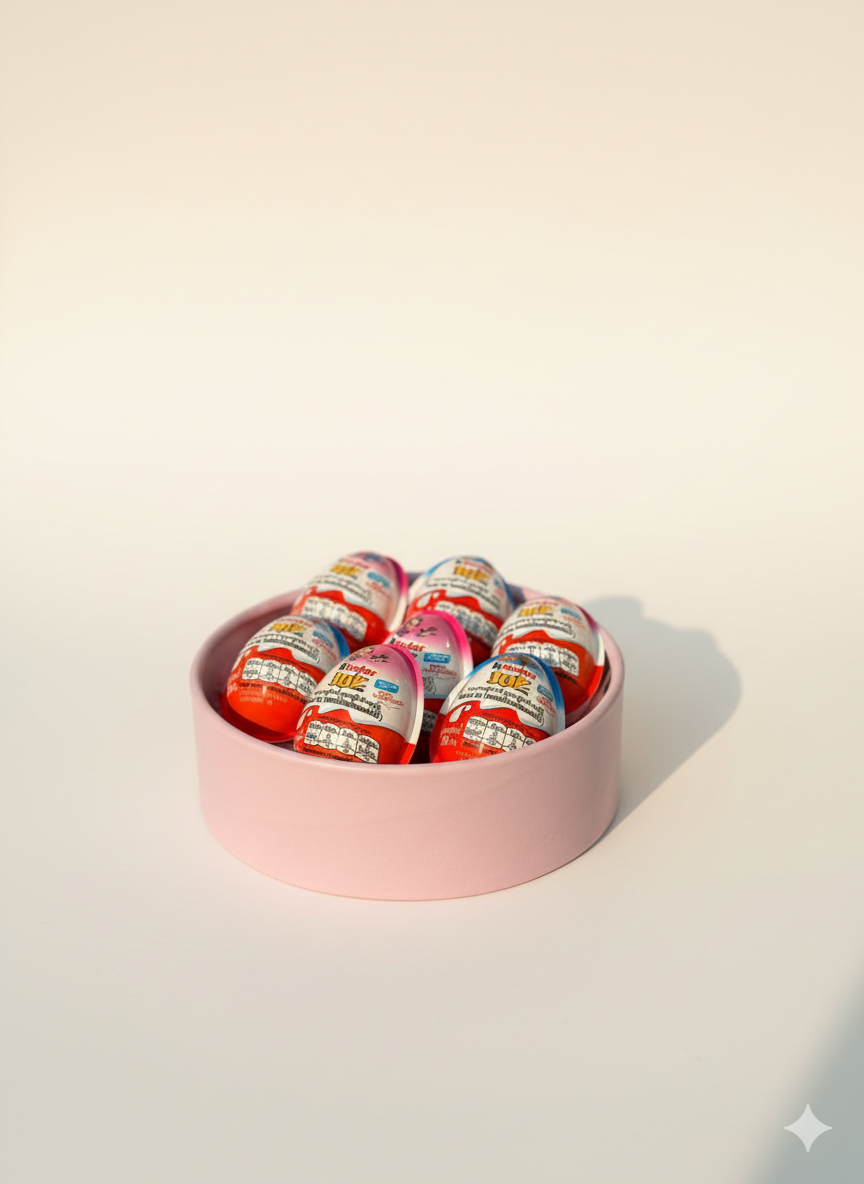 «Дофаминовая коробка»: 7 яиц Kinder Joy