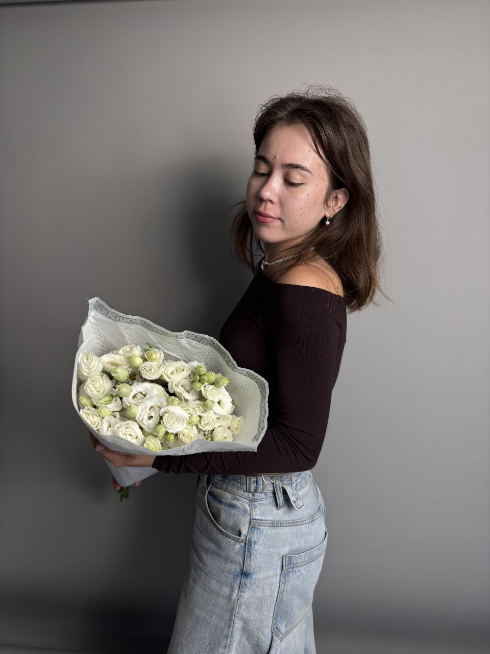 White eustoma