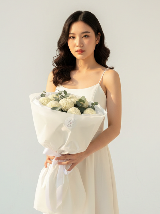 9 белых момоко