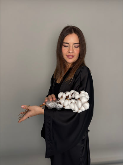 Cotton white. Preserved flowers
