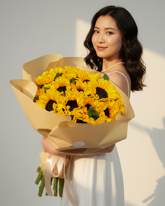25 sunflowers